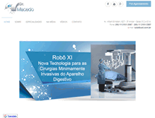 Tablet Screenshot of drmacedo.com.br